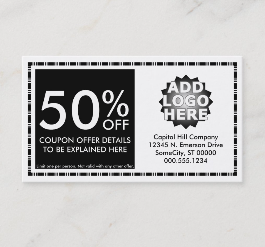 Coupon Cards